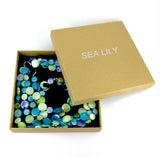 Blue/Green Mother of Pearl Box Set